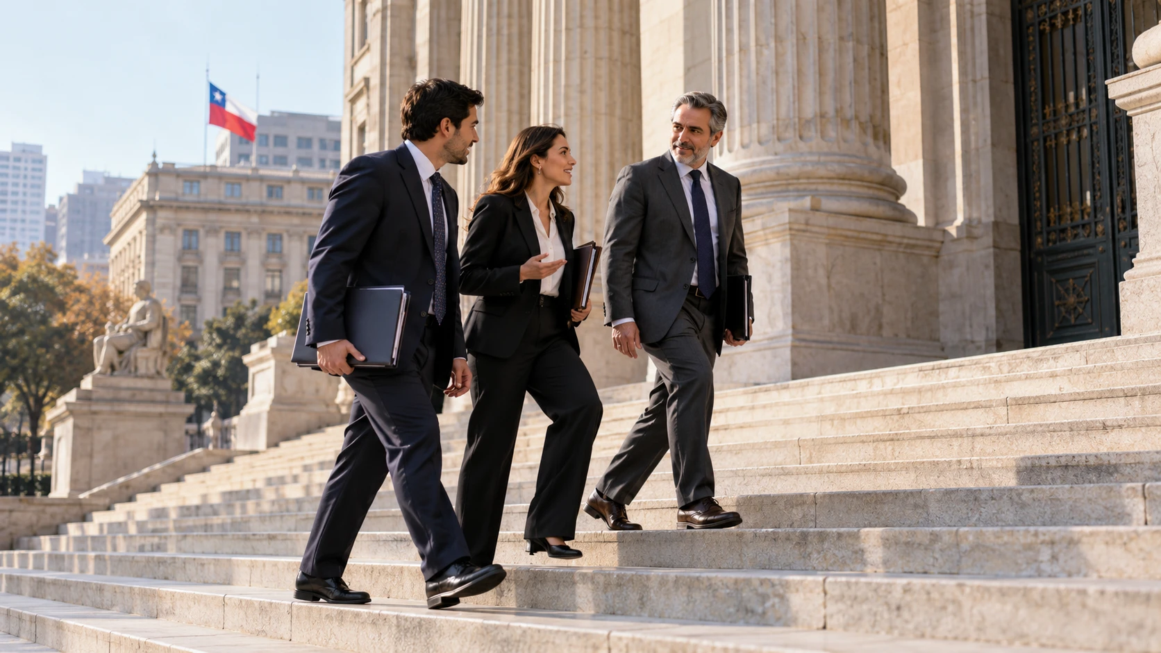 Escena ilustrativa: Acompañamiento y representación judicial